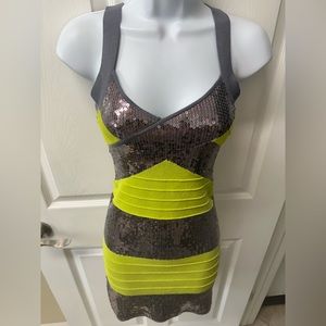 HotMiamiStyles Sequin Bandage Dress